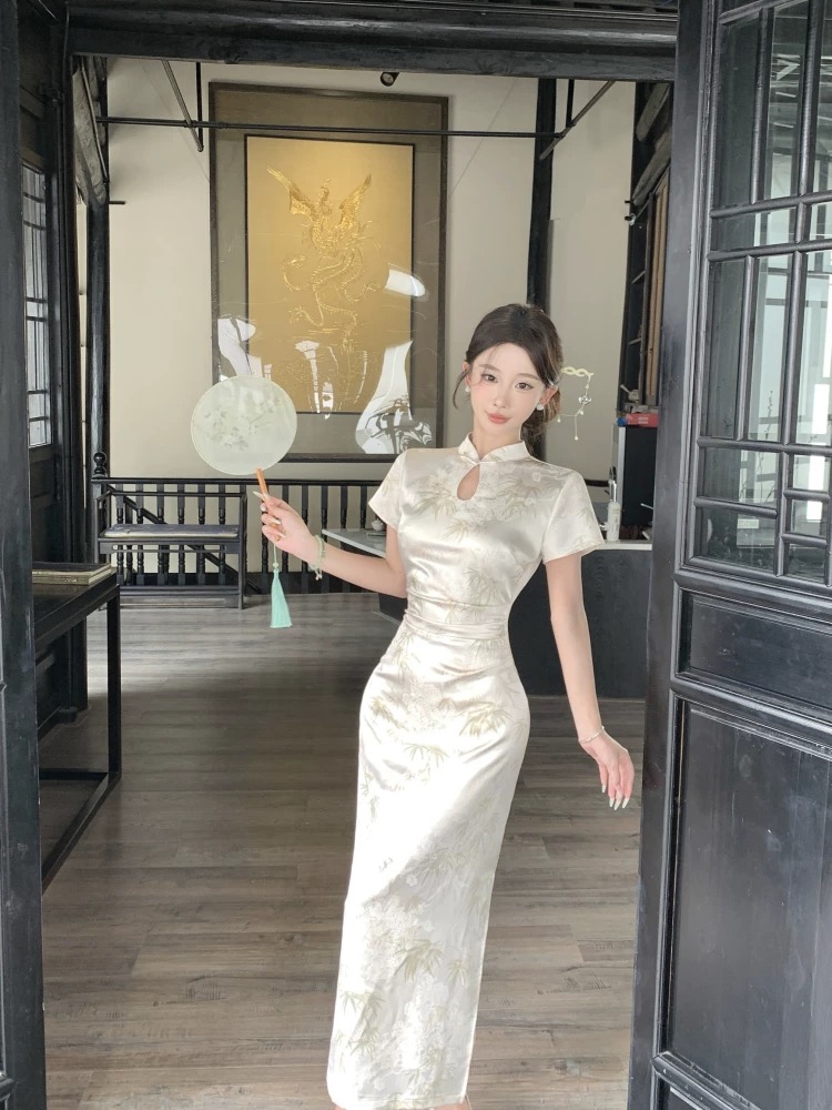 Transformation era qipao dress Q191 images